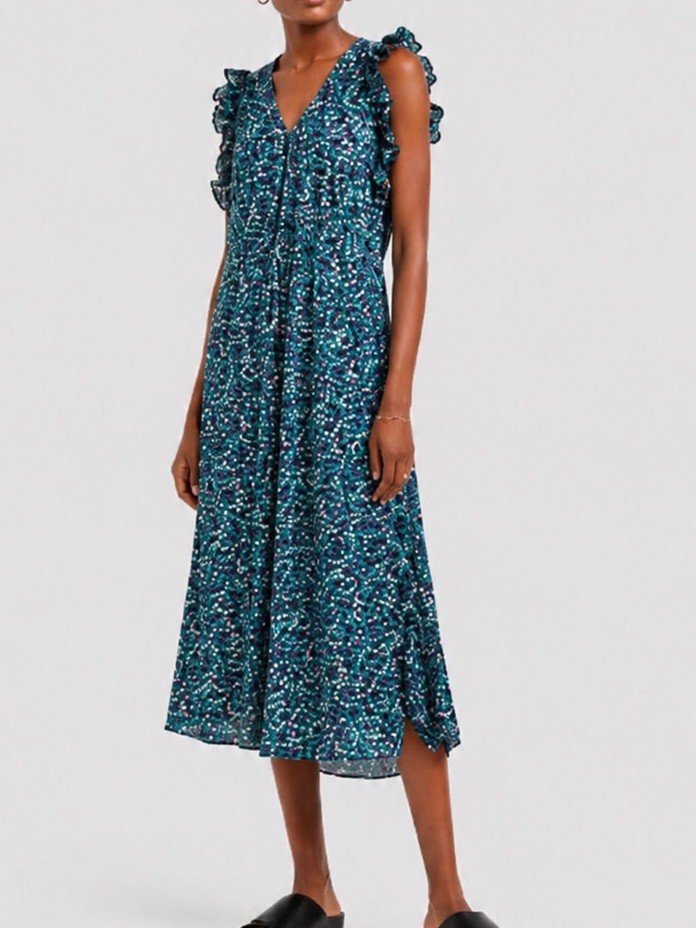 Mirth The Cassis Tank Dress Midnight Coral Small